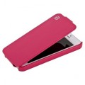 Чехол Hoco Duke leather case для iPhone 5 (Красная роза) Чехол Hoco Duke leather case для iPhone 5 (Красная роза)