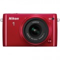 Фотоаппарат Nikon 1 S2 Kit 11–27.5mm f/3.5–5.6 красный Фотоаппарат Nikon 1 S2 Kit 11–27.5mm f/3.5–5.6 красный