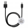 Дата-кабель USB - micro USB, 2-x сторонние коннекторы, 2м, черный, Deppa Дата-кабель USB - micro USB, 2-x сторонние коннекторы, 2м, черный, Deppa