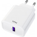 СЗУ адаптер 1 USB 22,5Вт, 5A QC/SCP, белый, Rapid (TFN-WCRPD02) TFN