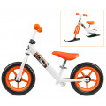 Small Rider Combo Racer - беговел с лыжами и колесами 2 в 1 бело-оранжевый Small Rider Combo Racer - беговел с лыжами и колесами 2 в 1 бело-оранжевый