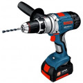 Аккумуляторная дрель ударная BOSCH GSB 18 VE-2-LI (0.601.9D9.302) 18.0В LiION 13мм 0-1800об/мин 85/42Нм кор. БЕЗ