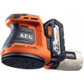 Шлифмашина орбитальная AEG 451087(BEX18-125 LI-402C) 18В. 2х4АчLi-ion. ф125мм. 11000об\м.