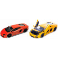 Welly 1:24 Lamborghini Aventador модель машинки Welly 1:24 Lamborghini Aventador модель машинки