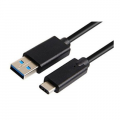 Дата-кабель USB - USB Type-C, 1.2м, черный, MID Дата-кабель USB - USB Type-C, 1.2м, черный, MID