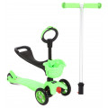 Corol L-306 - детский трехколесный самокат-каталка Green (зеленый) Corol L-306 - детский трехколесный самокат-каталка Green (зеленый)