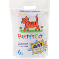 Наполнитель PrettyCat древесный для кошачьих туалетов Wood Granules 2 кг ( 6 л)
