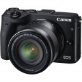 Фотоаппарат Canon EOS M3 kit 18-55mm IS STM black Фотоаппарат Canon EOS M3 kit 18-55mm IS STM black