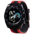 Умные часы Prolike с измерением давления PLSW1000RD, красные