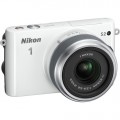 Фотоаппарат Nikon 1 S2 Kit 11–27.5mm f/3.5–5.6 белый Фотоаппарат Nikon 1 S2 Kit 11–27.5mm f/3.5–5.6 белый