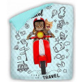 Покрывало ОТК Непоседа стеганное 145х200 4YOU хлопок Travel