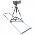 Комплект Proaim Swift Dolly, 12ft Aluminum Track, 75mm Tripod Stand Комплект Proaim Swift Dolly, 12ft Aluminum Track, 75mm Tripod Stand
