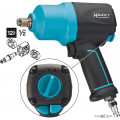 Гайковерт пневматический Hazet 9012EL-SPC/4 двойной ударный механизм 1700hm 2кг
