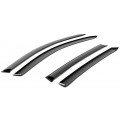Дефлекторы AutoFlex для окон Renault Duster 2011-, поликарбонат, 4 шт., 847101