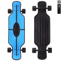 Y-Scoo Longboard Shark TIR 31" - скейтборд с сумкой Blue-black