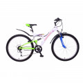 Top Gear Neon 120 - подростковый горный велосипед белый Top Gear Neon 120 - подростковый горный велосипед белый
