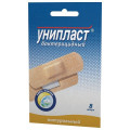 Лейкопластырь бакт. Унипласт натуральный 1,9*7,2 №8