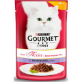 Консервы для кошек Gourmet Mon Petit, кусочки в соусе с ягненком, 50г*30 шт.