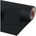 Фон бумажный Polaroid Black Черный 2.72x11 м
