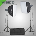 Комплект импульсного света Visico VL Plus 300 Soft Box KIT Комплект импульсного света Visico VL Plus 300 Soft Box KIT
