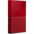 Внешний жёсткий диск WD My Passport WDBBEX0010BRD-EEUE 1TB 2,5" USB 3.0 Red Внешний жёсткий диск WD My Passport WDBBEX0010BRD-EEUE 1TB 2,5" USB 3.0 Red