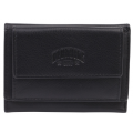 Мини-бумажник Klondike Claim, черный, 10,5х2х7,5 см