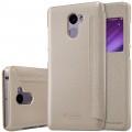 Чехол-книжка для Xiaomi Redmi 4 (золотой), Nillkin Sparkle Leather Case Чехол-книжка для Xiaomi Redmi 4 (золотой), Nillkin Sparkle Leather Case