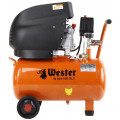 Компрессор Wester W 024--180 OLC 1800Вт 260л/мин 8Бар ресивер 24л, масляный
