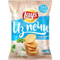 Чипсы LAY'S из печи сливочный сыр с зеленью 85г