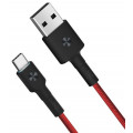 Кабель Xiaomi ZMI USB/Type-C 200 см (AL431) красный
