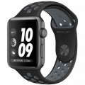 Умные часы Apple Watch Series 2 Nike+ (38мм), серые с черно-серым ремешком Умные часы Apple Watch Series 2 Nike+ (38мм), серые с черно-серым ремешком