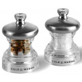 Набор мельниц для перца и соли Button Mill 65мм 2 шт. Cole & Mason