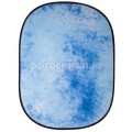 Фон Raylab RBGD-200-Blue Fantasy голубой с разводами 148х200 см Фон Raylab RBGD-200-Blue Fantasy голубой с разводами 148х200 см
