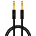 Кабель Xiaomi ZMI Audio Cable 1000mm AUX 3.5mm (AL103) черный