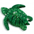Кинетический песок драгоценные камни Kinetic sand 455гр цвет зеленый
