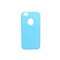 Накладка iPhone 5 SGP Ultra Thin Vivid, пластик, голубой