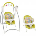 Graco Swing n Bounce - электронные качели-шезлонг 2-в-1 Bear Trail