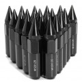 Гайки колесные с шипами M12X1.25, 20 шт., черный