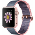 Умные часы Apple Watch Series 2 (38мм), "розовое золото" (нейлоновый светло-розовый/тёмно-синий ремешок) Умные часы Apple Watch Series 2 (38мм), "розовое золото" (нейлоновый светло-розовый/тёмно-синий ремешок)