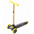 Y-Scoo RT Trio Diamond 120 - самокат трехколесный Monsters 1 высота Yellow Zerro