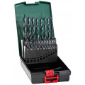 Набор сверл Metabo 627164000 HSS-R 19шт. (1-10мм) пласмассовая коробка
