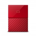 Внешний жесткий диск WD My Passport WDBUAX0040BRD-EEUE 4TB 2,5" USB 3.0 Red Внешний жесткий диск WD My Passport WDBUAX0040BRD-EEUE 4TB 2,5" USB 3.0 Red