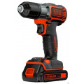 Дрель-шуруповерт BLACK & DECKER ASD14KB-QW Autosence 14.4В 0-650об/мин 36Нм 2акк LiIon ЗУ1ч чемодан