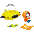 Octonauts Капитан Барнакл и желтая подводная лодка игровой набор Mattel T7015