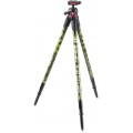 Штатив Manfrotto Off Road алюминиевый сплав (с головой) зелёный Штатив Manfrotto Off Road алюминиевый сплав (с головой) зелёный