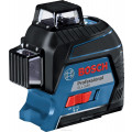 Уровень Bosch GLL 3-80 + кейс (0.601.063.S00) 30м с приемником: 120м ±0.2мм/м <4с 4° 360° 4хАА