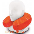 Подушка Espera Memory Foam для путешествий клубника 27х27х09
