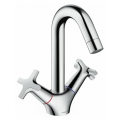 Смеситель для раковины (умывальника) hansgrohe Logis Classic 71270000 двухрычажный