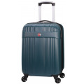 Чемодан WENGER EMME, темно-зеленый, АБС-пластик, 47x35x22,5 см, 39 л, 6357636154