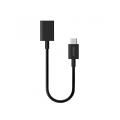 Адаптер Type-C - USB A (f), USB 3.0, 0.15м, черный, Deppa Адаптер Type-C - USB A (f), USB 3.0, 0.15м, черный, Deppa